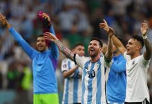 Foto de Messi e Fernández garantem vitória da Argentina sobre o México na Copa